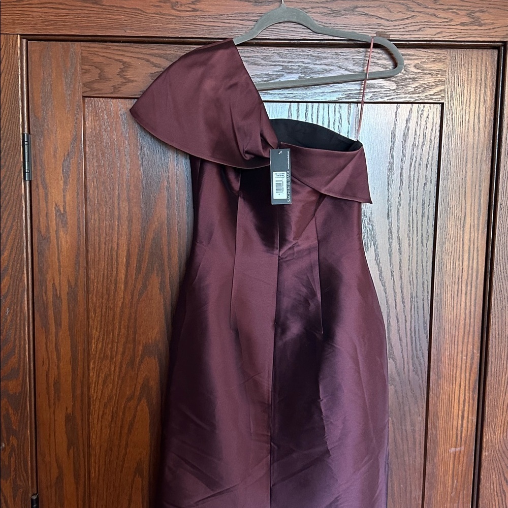 Sachin + Babi INES GOWN in Eggplant size 4 NWT Retail $995 sold out! - Picture 11 of 12